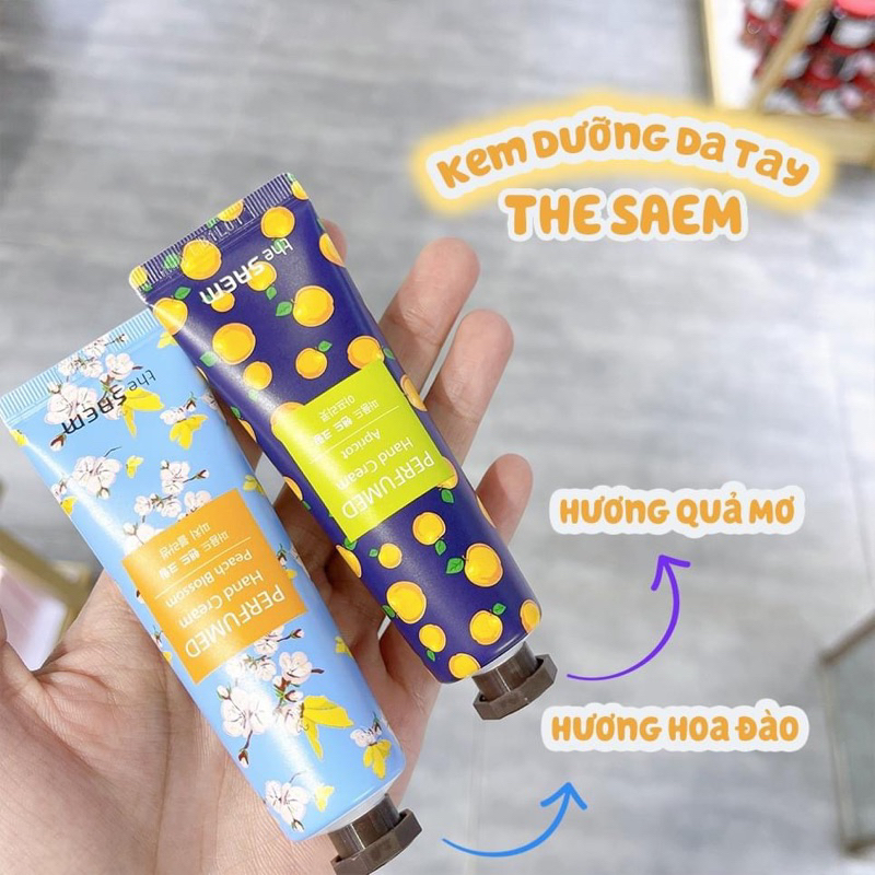 Kem dưỡng da tay 𝑻𝒉𝒆 𝑺𝒂𝒆𝒎 𝑷𝒆𝒓𝒇𝒖𝒎𝒆𝒅 𝑯𝒂𝒏𝒅 𝑪𝒓𝒆𝒂𝒎 30ml