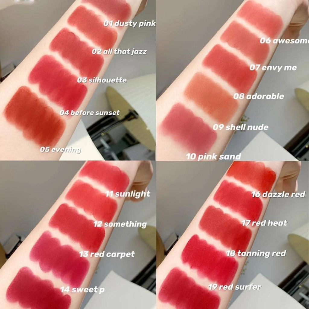 Son Thỏi Romand Zero Matte Lipstick Mịn Lì Siêu Xinh Full Màu 3g - Mibebe
