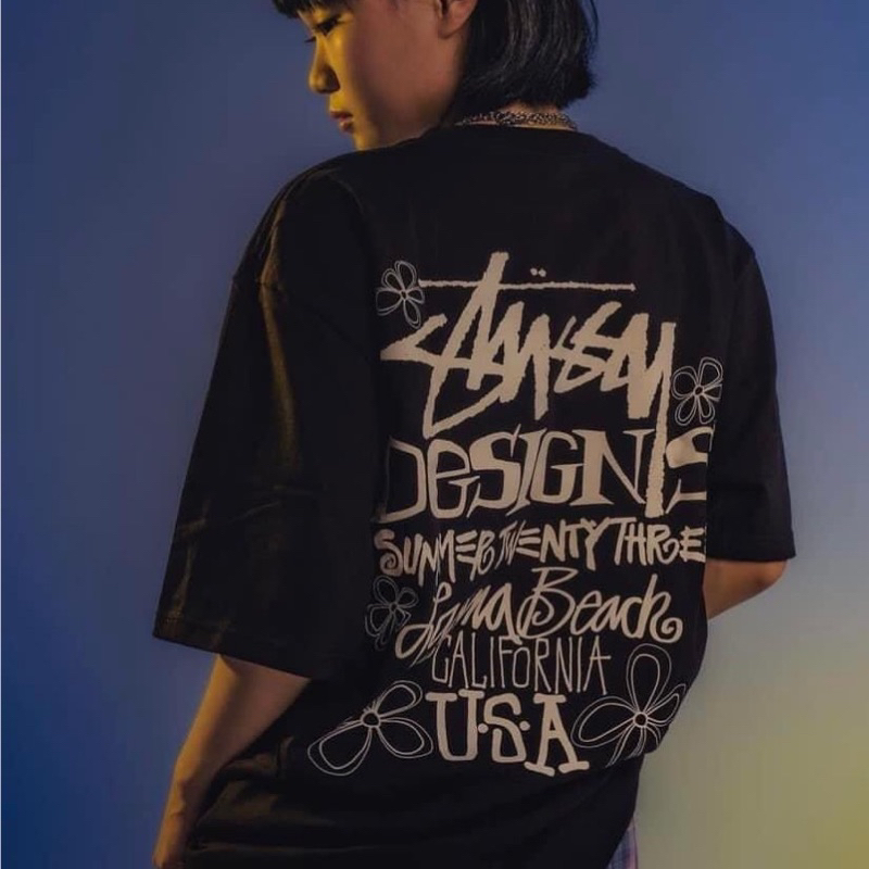 Áo Thun Stussy Tổng Hợp Nhiều Mẫu Form Unisex Nam Nữ - Áo Phông Stussy Hàng đẩy đủ Tem Tag