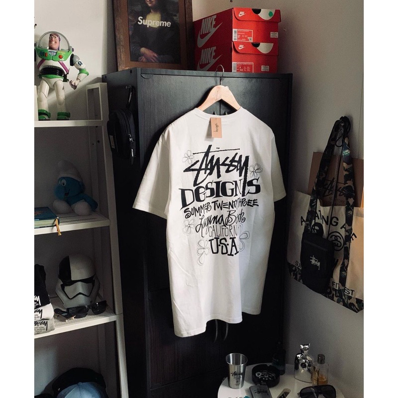 Áo Thun Stussy Tổng Hợp Nhiều Mẫu Form Unisex Nam Nữ - Áo Phông Stussy Hàng đẩy đủ Tem Tag