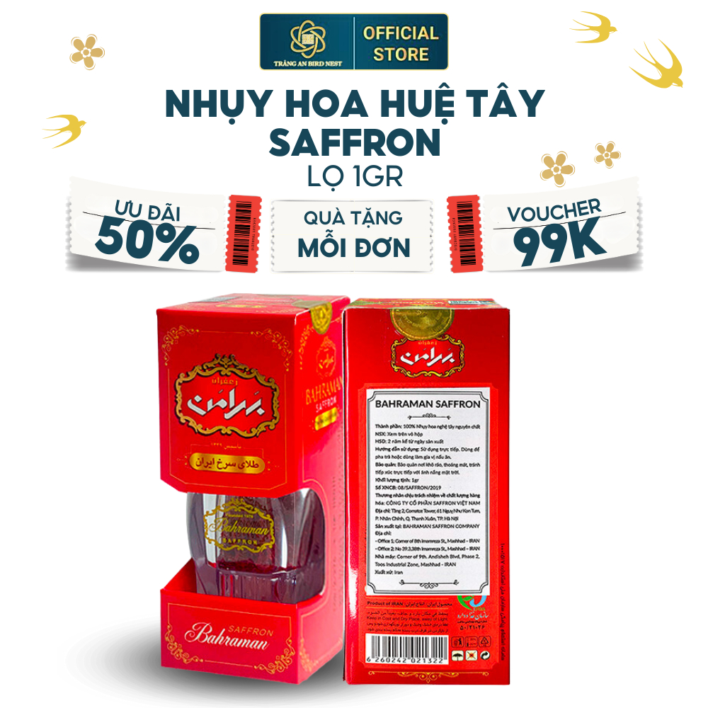 Nhụy hoa Huệ Tây, saffron chăm sóc sức khỏe và vẻ đẹp người phụ nữ