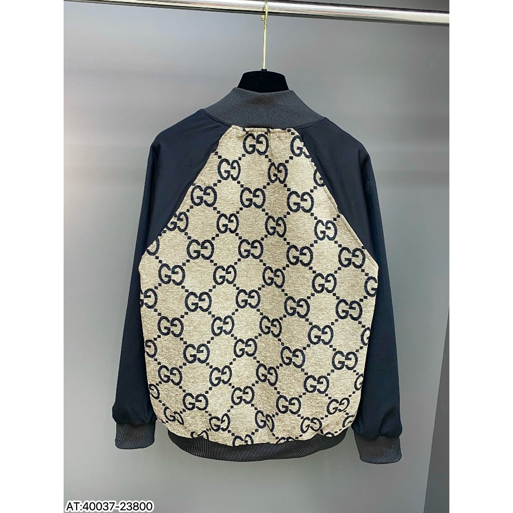 Áo khoác Bomber nam hàng 2 lớp chất nỉ cao cấp mẫu họa tiết hot đông 2023