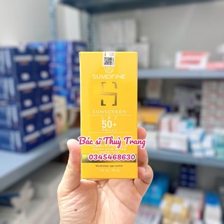[CHÍNH HÃNG] Kem chống nắng kiểm soát dầu, nâng tone da SUMDFINE Sunscreen SPF 50+ PA+++ (50g)