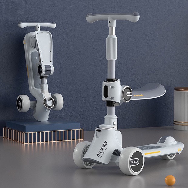 XE TRƯỢT SCOOTER CHO BÉ CÓ GHẾ SIÊU XINH, XE THĂNG BẰNG CHO BÉ CAO CÂP PHÙ HỢP CHO BÉ TỪ 1,5 TTUỔI TRỞ LÊN