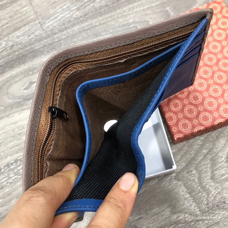 Ví nam da bò cao cấp fullbox da mềm bền đẹp thời thượng làm quà cho bố