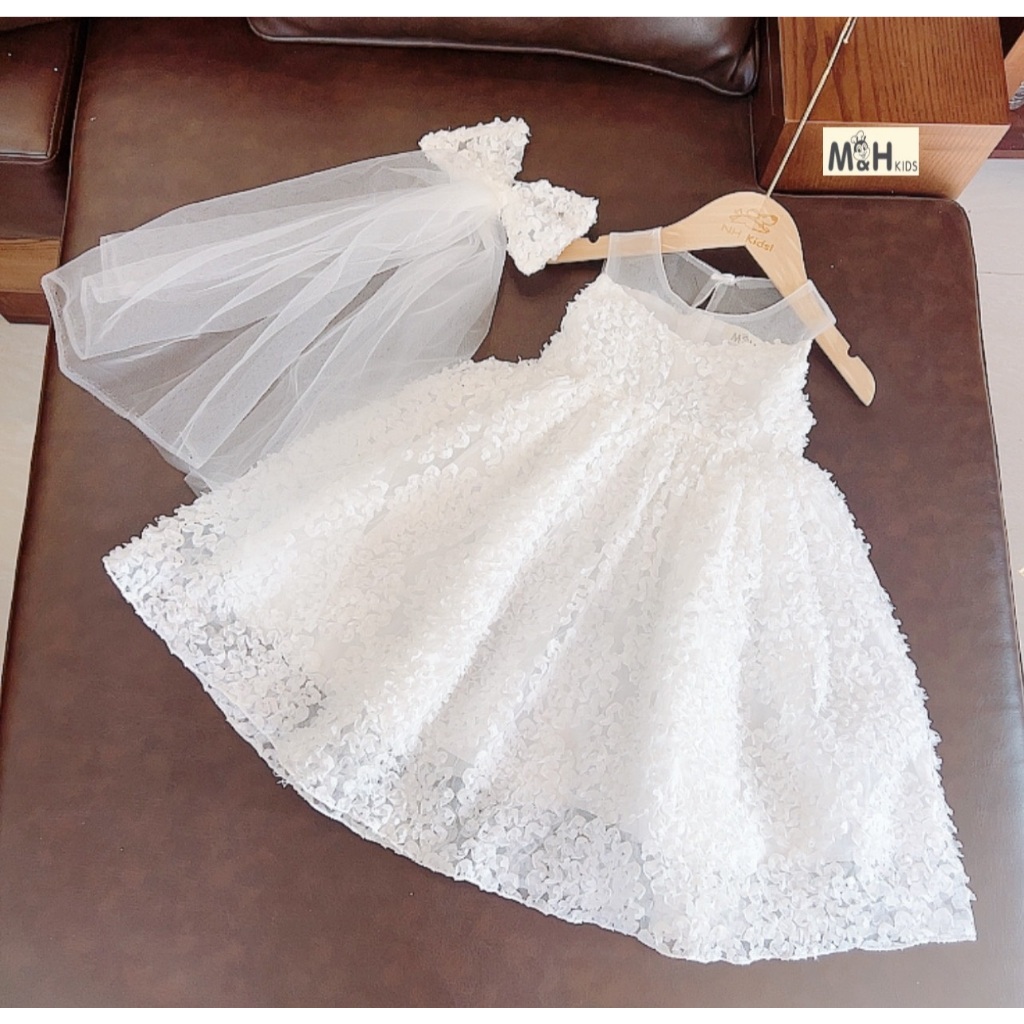 Sét váy công chúa cho bé gái đi tiệc đi chơi muà hè từ 13-25kg