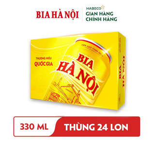 Thùng bia hà nội habeco