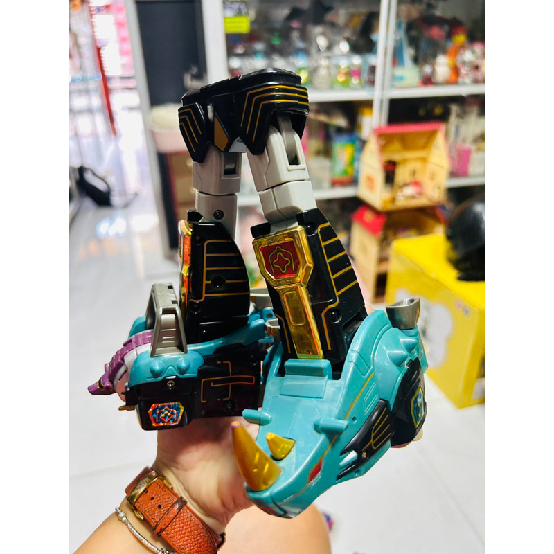 Đồ chơi Robo Gao Tê giác & Tê tê Dx Bandai chính hãng