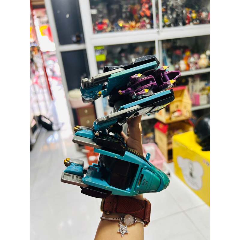 Đồ chơi Robo Gao Tê giác & Tê tê Dx Bandai chính hãng