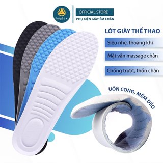 Lót giày thể thao mặt vân massage lòng bàn chân buybox BBPK06