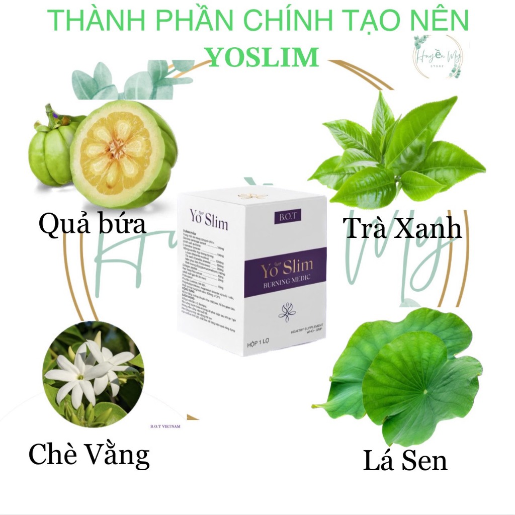 Giảm Cân Yoslim Chính Hãng Của B.O.T Giúp Mọi Người Giảm Từ 2