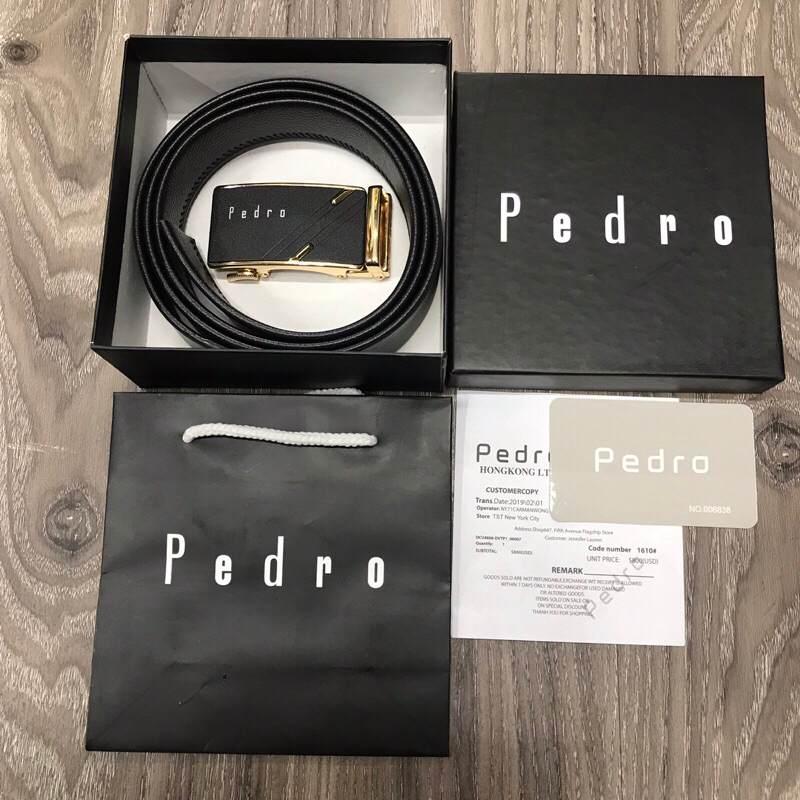 Thắt lưng da hàng full box cao cấp kèm túi giấy làm quà tặng cho nam