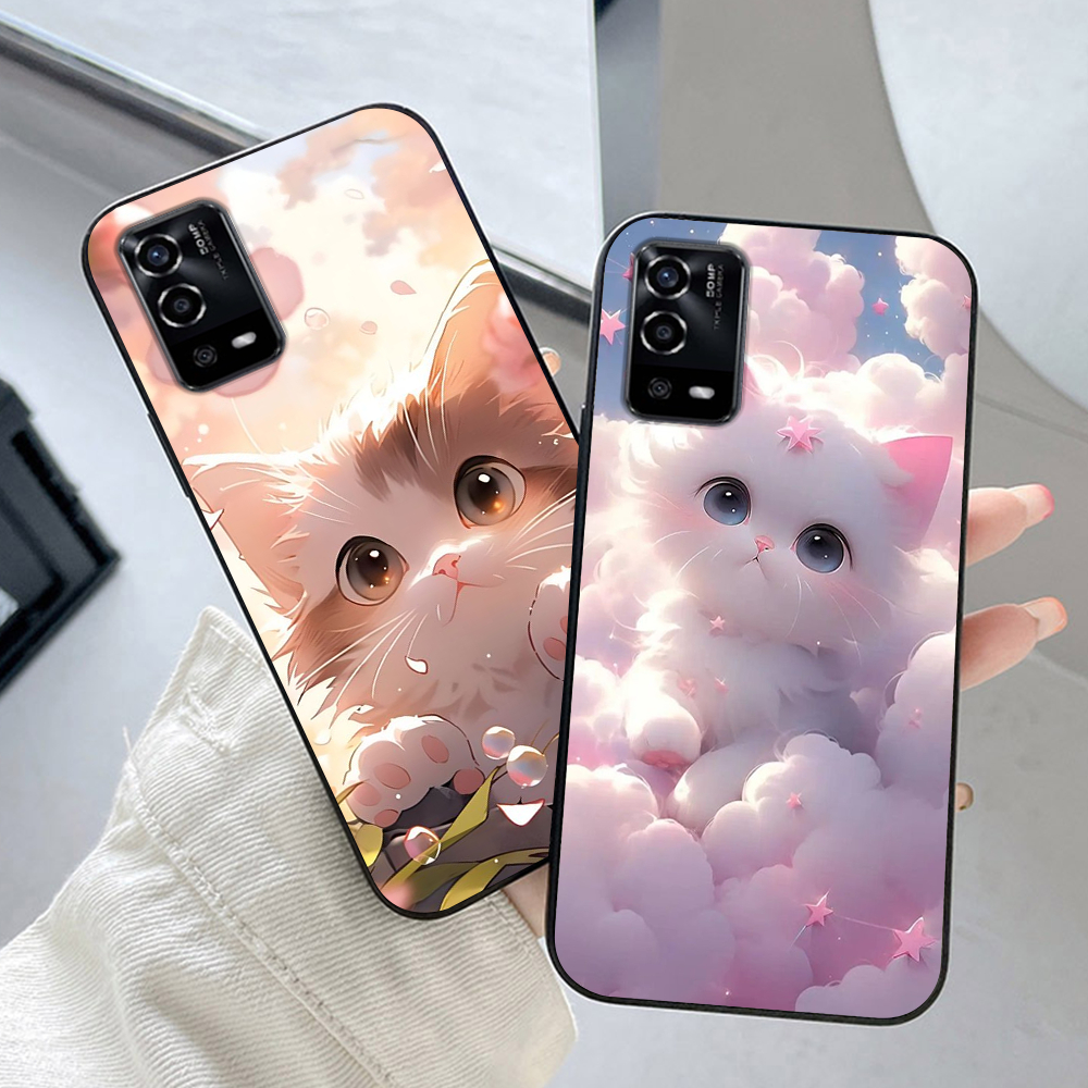 Ốp lưng oppo a55 4g / oppo a55 5g in mèo đại miêu cute