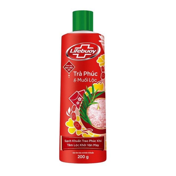 Sữa Tắm Lifebuoy Detox Và Sạch Sâu Khỏi Bụi Mịn Pm2.5 Detox 100% Từ Thiên Nhiên Diệt Khuẩn 200ml