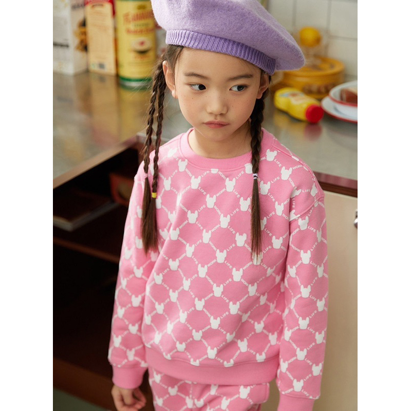 Set bộ nỉ hoạ tiết chó siêu đẹp cho bé trai bé gái