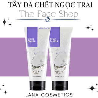 Tẩy da chết ngọc trai the face shop tẩy sạch lớp da chết, làm sáng da hiệu quả 120ml