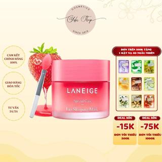 Mặt nạ ngủ môi LANEIGE Lip Sleeping Mask chính hãng Hàn Quốc - YUBI YUBI