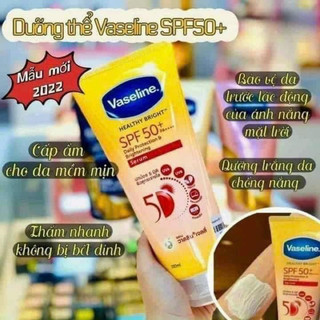 DƯỠNG THỂ VASELINE MẪU MỚI