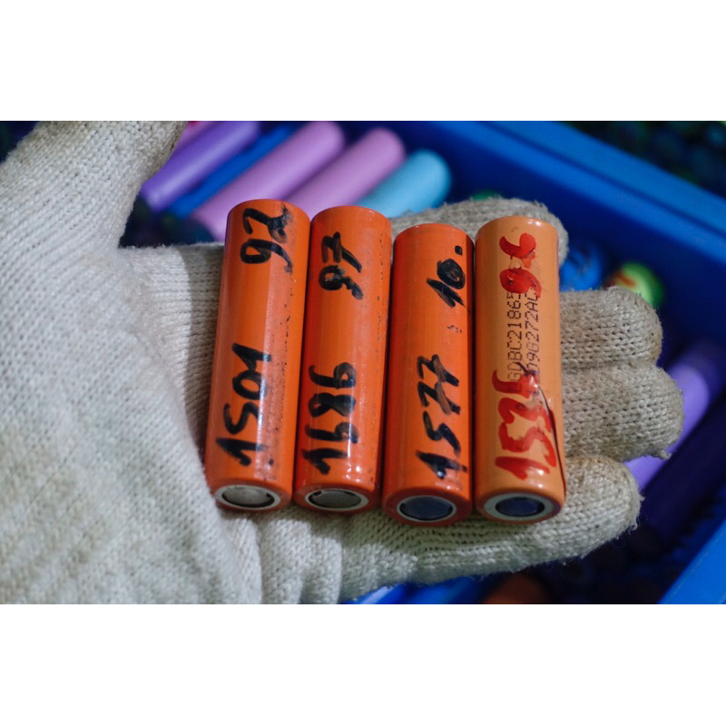 Pin 18650 đã đo tét litoka