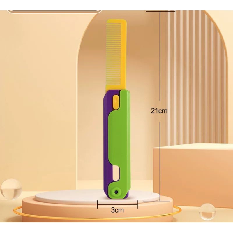 Combo xanh tím 2 món, Dao vô tri, Dao lược