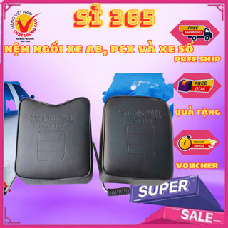 Nệm ngồi xe máy em bé - xe số, xe ab, pcx , yên nệm, không tựa,có gác chân,an toàn cho bé