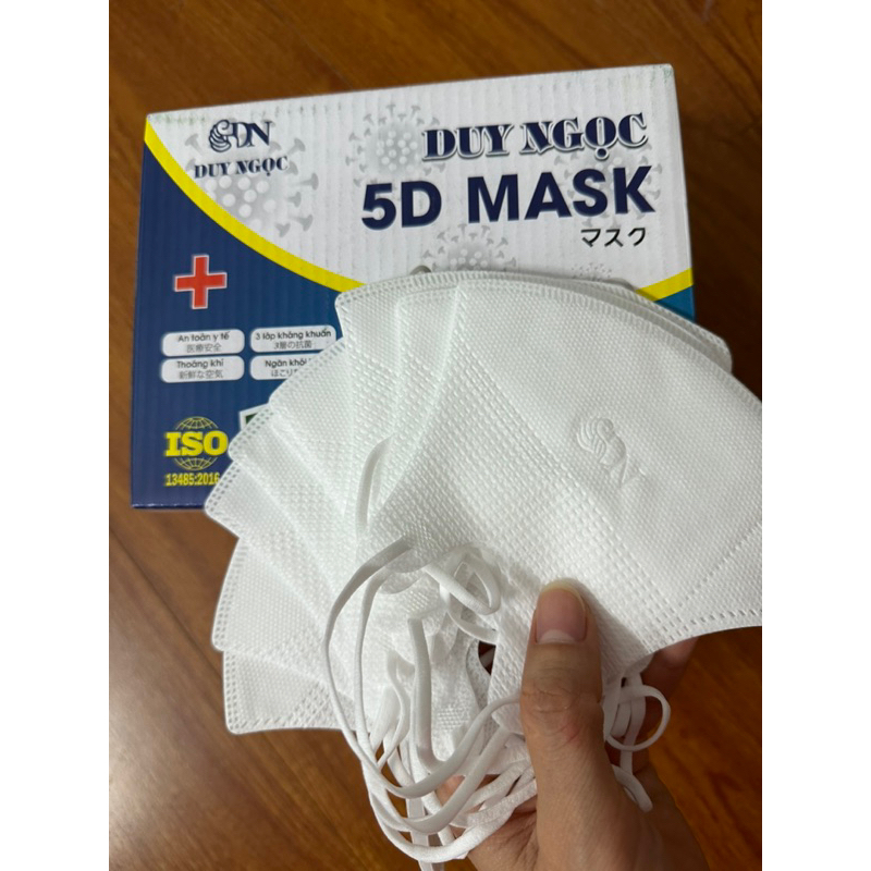 Khẩu trang 5D MASK DUY NGỌC HỘP 100 CHIẾC