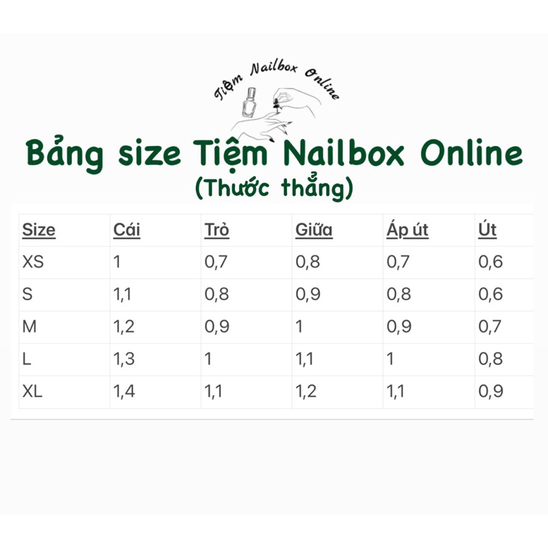 Nailbox thiết kế, móng úp, móng giả mẫu hiện đại - tiệm nailbox online