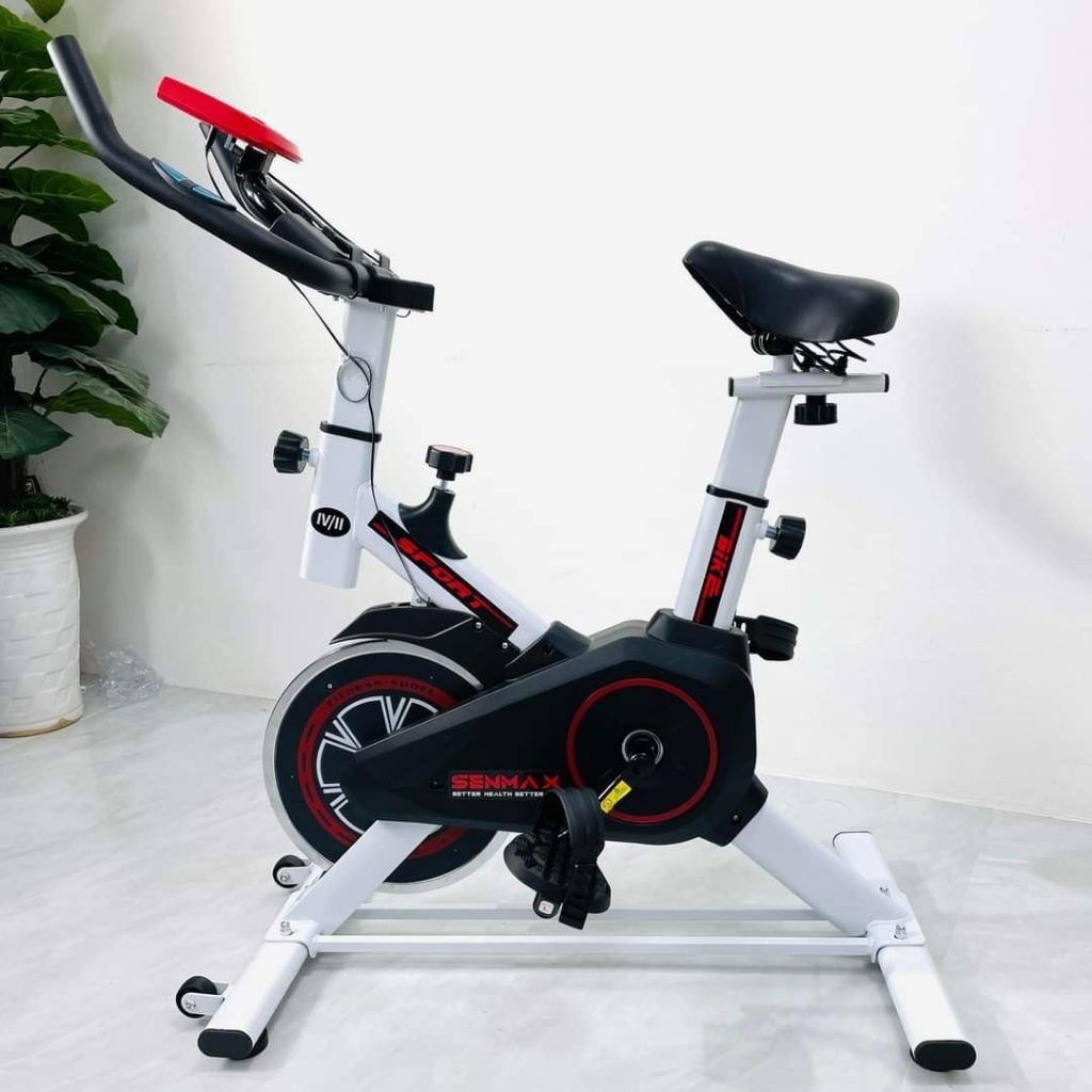 Xe Đạp Tập Thể Dục SPIN BIKE Cao Cấp - Xe đạp tại nhà Cảm Biến Nhịp Tim Full Bộ Phụ Kiện Đi Kèm