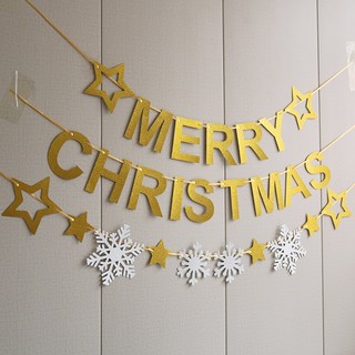 Dây Chữ Merry Christmas Trang Trí Noel - Giáng Sinh
