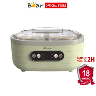 Máy làm sữa chua Bear 1.75L máy ủ sữa chua 4 chức năng, lên men tự động – Hàng chính hãng