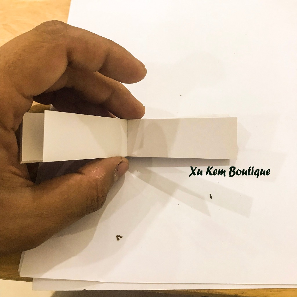 Giấy Ghi Chú Mini + Gập Hình Ngôi Sao