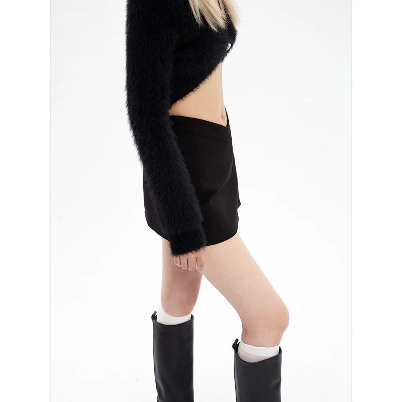 Chân Váy Ngắn Cony Xẻ Đùi Lưng Thấp Form Ôm - Chuly