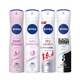 Xịt khử mùi Nivea nhiều mùi 150ml