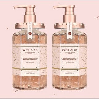 Sữa tắm Weilaiya hoa hồng Damask 450ml