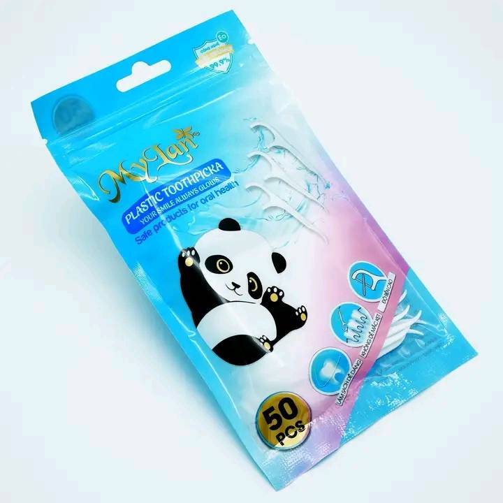 Tăm Chỉ Nha Khoa  Hộp 60 Cái Trắng Cao Cấp