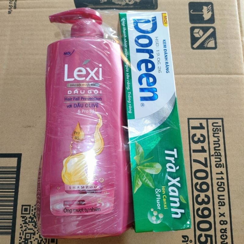 DẦU GỘI LEXI 650GAM KÈM QUÀ CÁC LOẠI
