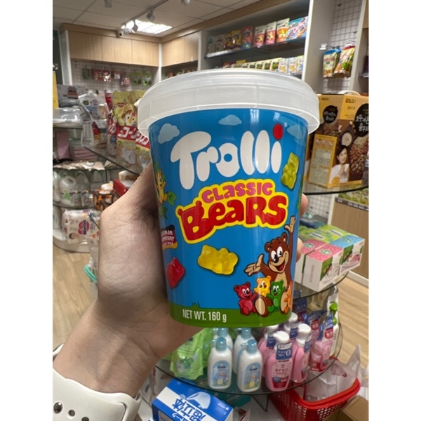 Kẹo dẻo Trolli dạng hũ 160g