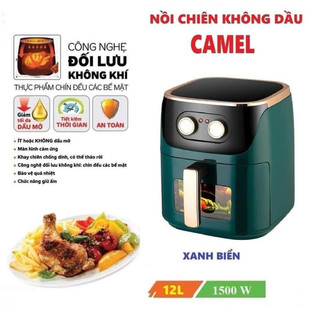 Nồi chiên không dầu camel 12l