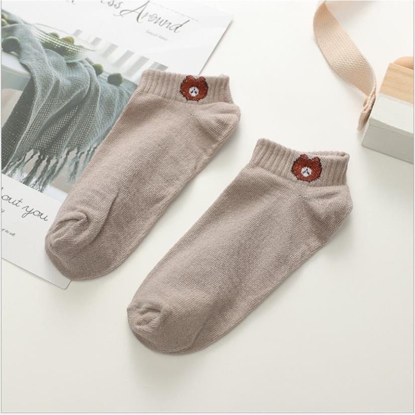 Set tất gấu hàng đẹp gồm 3 đôi màu ngẫu nhiên