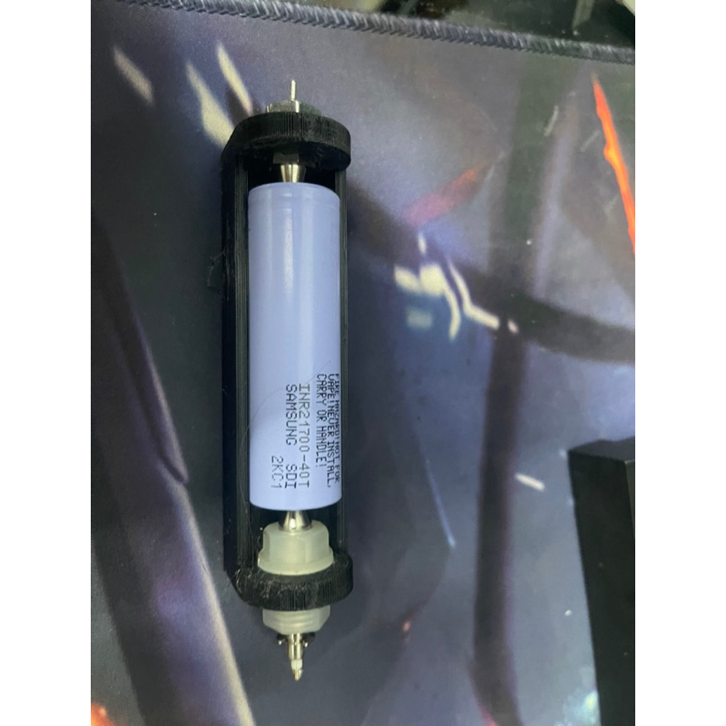 Khuôn Đế 3D . Đế test pin 18650 và 21700