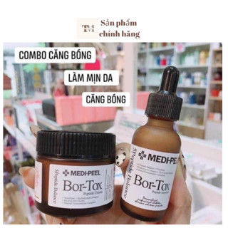 Tinh Chất Căng Bóng Medi-Peel Bor Tox Peptide Ampoule Serum 30ml và Kem dưỡng da Medi-peel BorTox 50g tm_shop123 BRVT76