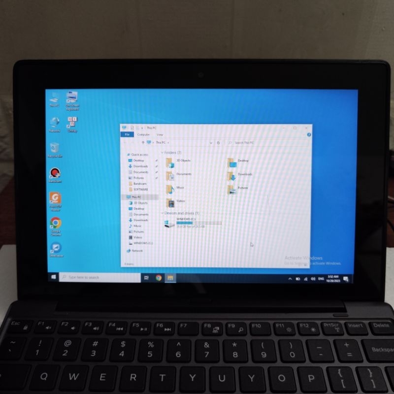 Máy tính bảng lai laptop Dell Venue 10 Pro - tặng kèm Dock Bàn phím