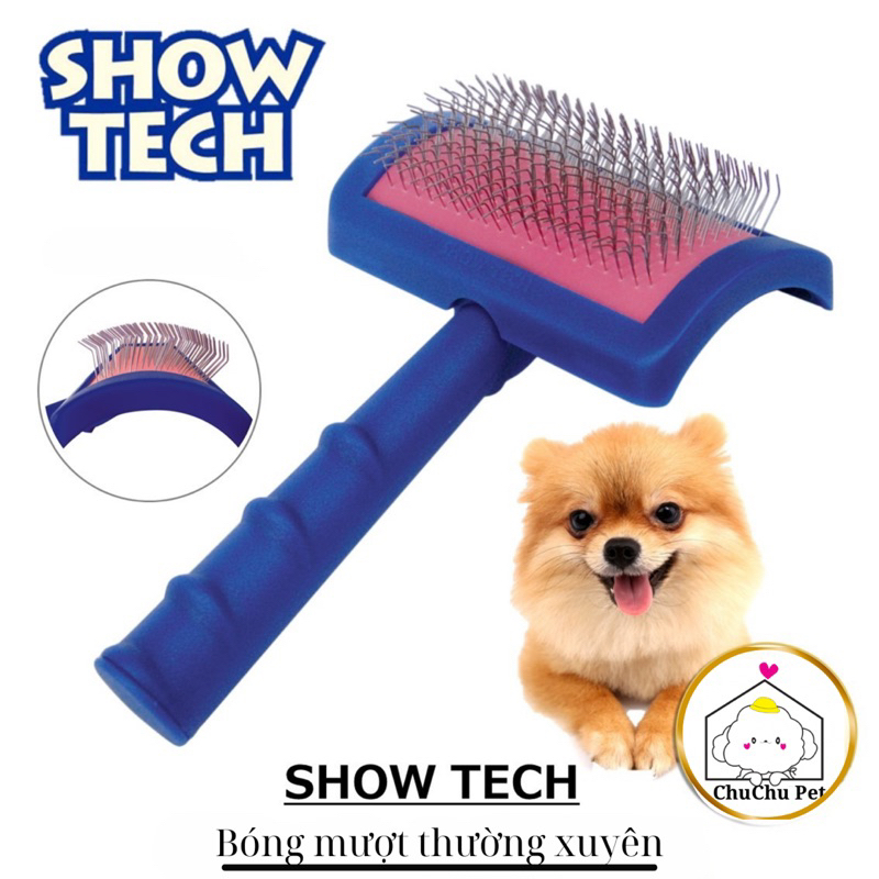 Lược Showtech Chải Rối Chuyên Dụng Cho Spa Thú Cưng-ChuChu pet