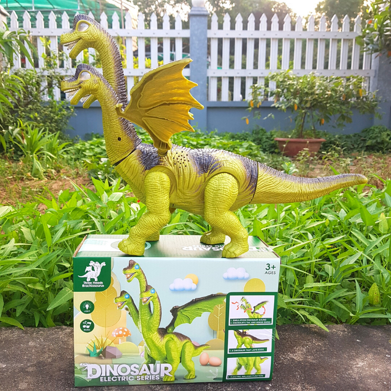 Đồ chơi Khủng Long Bạo Chúa bắn tên có nhạc, có đèn  - Đồ chơi MiniKids