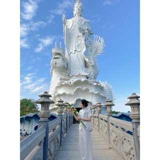 ĐỒ LAM ĐI CHÙA # mẫu cá ngọc vải lụa satin