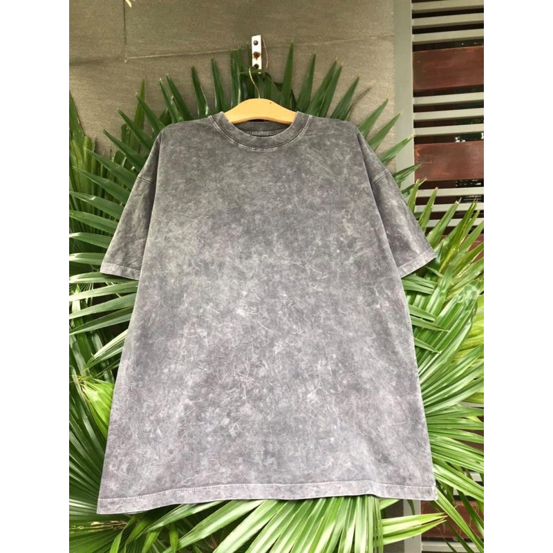 💥ÁO THUN WASH ACID TRƠN UNISEX FORM < 75kg💥
