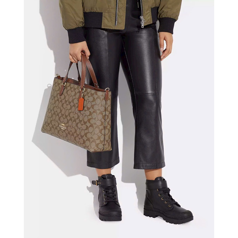 📛RẺ VÔ ĐỊCH📛TÚI C LOGO CARRYALL CANVAS CÔNG SỞ NỮ