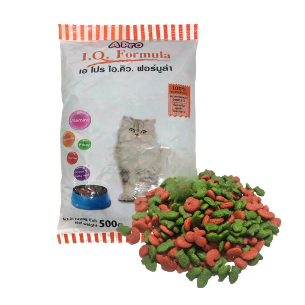 Thức ăn hạt cho mèo Apro IQ Formula - 500gr