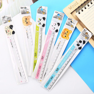 Thước kẻ nhựa cute 15cm hình dễ thương, thước kẻ 708 hoạ tiết cute
