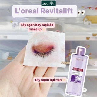 Nước Tẩy Trang LOREAL tím 400ml, dành cho da dầu mụn, da khô, da nhạy cảm